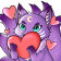 :cns_emoticons__Purple 9 Tailed Fox Emotes_56x5600: