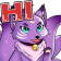 :cns_emoticons__Purple 9 Tailed Fox Emotes_56x5601: