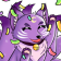 :cns_emoticons__Purple 9 Tailed Fox Emotes_56x5603: