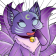 :cns_emoticons__Purple 9 Tailed Fox Emotes_56x5606:
