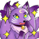 :cns_emoticons__Purple 9 Tailed Fox Emotes_56x5619: