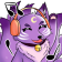 :cns_emoticons__Purple 9 Tailed Fox Emotes_56x5621: